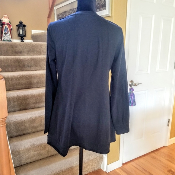 LOGO by Lori Goldstein Black cozy pullover!!! Size S - Picture 3 of 6